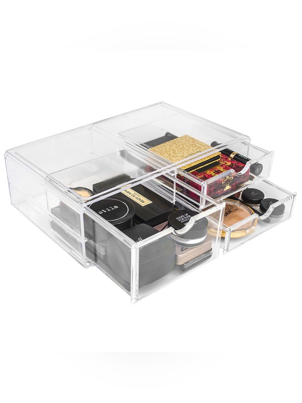 Stackable Cosmetic Organizer 13.5" Extra Wide - 3 Drawer (XL)